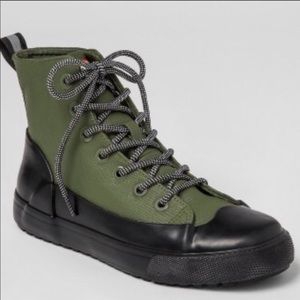 hunter for Target rain sneakers. Green. Like new.